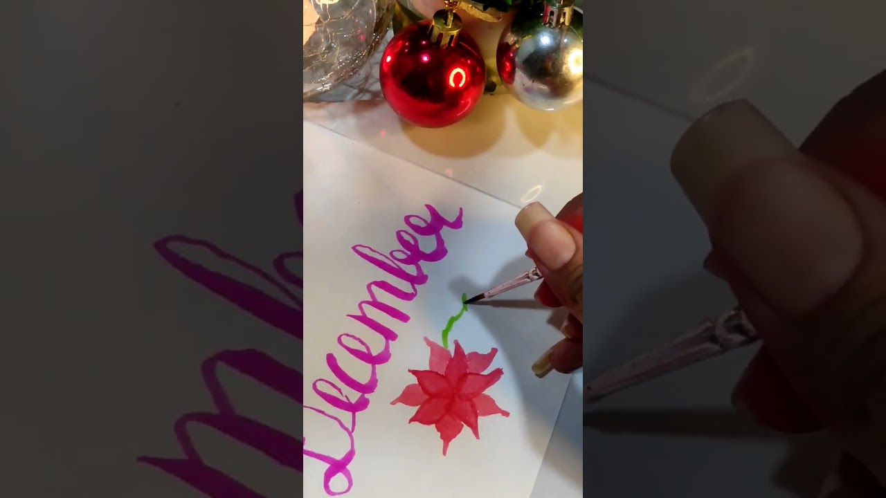 Hello December Painting 