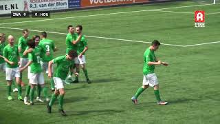 Samenvatting Zwammerdam - Houtwijk (finale nacompetitie, zaterdag 17 juni)