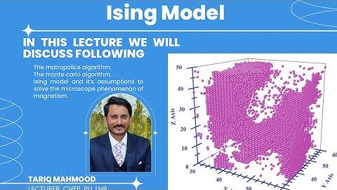 Ising Model Simulation | Magnetism | Simulation of Monte Carlo method | Metropolis Algorithm | C#