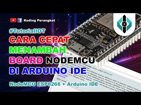 Video: Memasang ESP32 pada Arduino IDE: Kaedah Mudah: 6 Langkah Video: Memasang ESP32 pada Arduino IDE: Kaedah Mudah: 6 Langkah