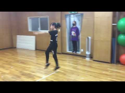 エアロビック技能検定 1級稽古 キッズダンシング火曜日クラス キッズガーデン武蔵小杉教室 指導 小林杏純 2021,7,13