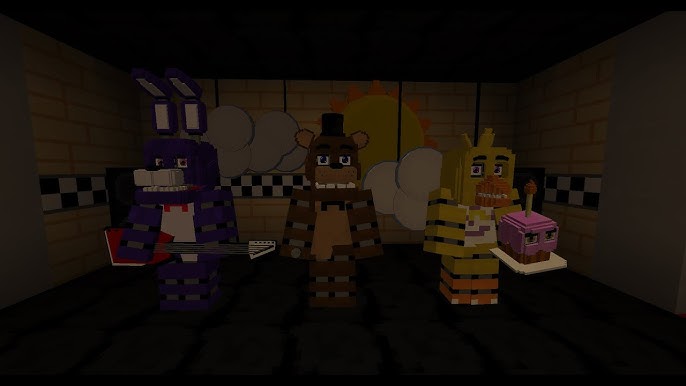 Official FNaF Universe Resource Pack Minecraft Texture Pack