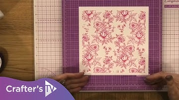 Introduction to the Large Background Stamps and 8" x 8" Stamping Platform