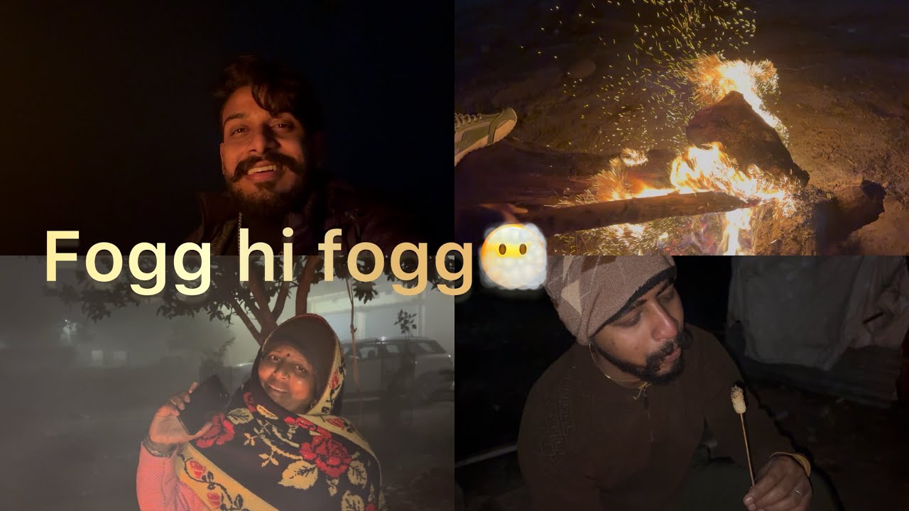 😳Itna sara fogg😶‍🌫️||🥶thund ab hui bhyi😱