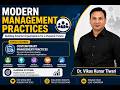 Modern Management Practices by Dr. Vikas Kumar Tiwari
