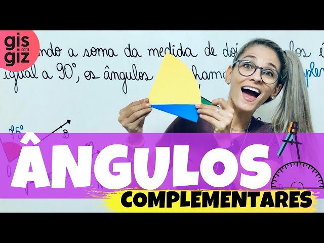 ÂNGULOS CONSECUTIVOS E ADJACENTES \Prof. Gis/ 