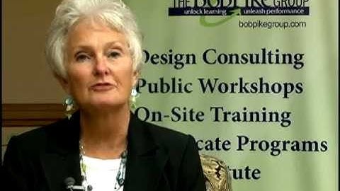 Train-the-Trainer | Priscilla Shumway of The Bob Pike Group