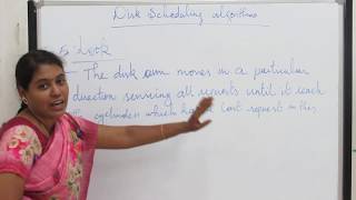 Operating systems - Disk Scheduling Algorithm (LOOK, C-LOOK)