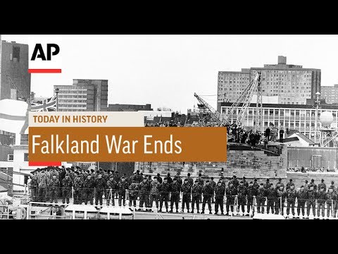 Falkland War Ends - 1982 | Today In History | 14 June 17 - YouTube