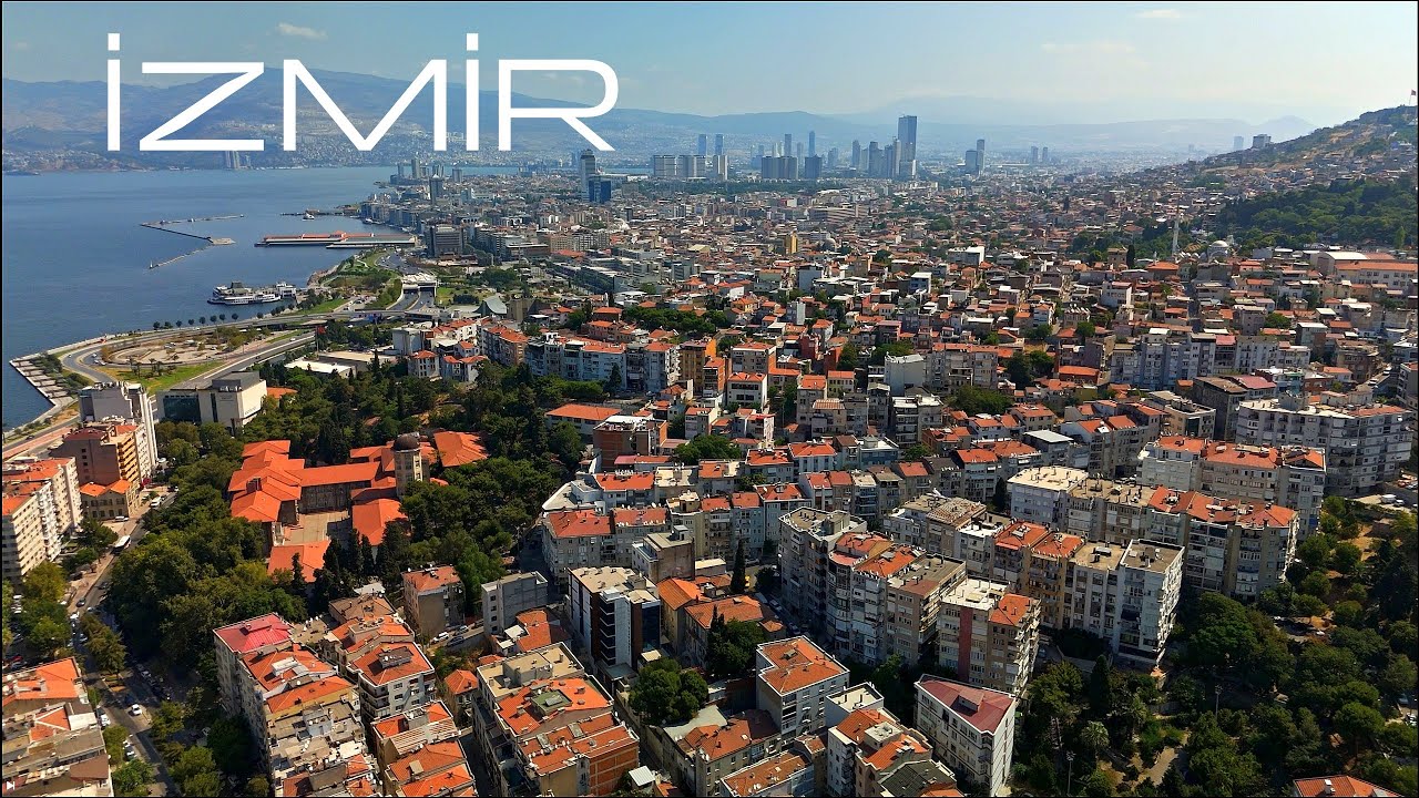 İzmir | Tarihi Yapıların Drone ile Manzaraları | DJI MINI 4 PRO ile Kaydedilmiştir