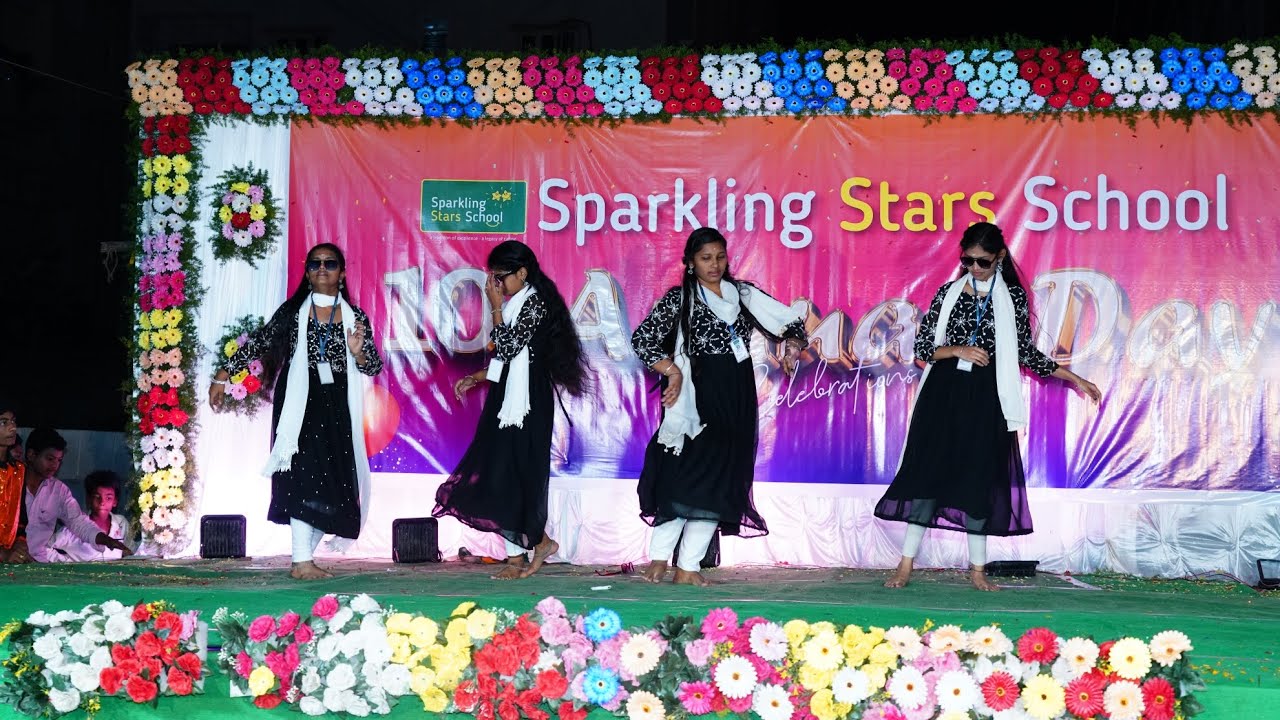 10th Girls Dance performance.|| 10th Annual Day Celebrations ...