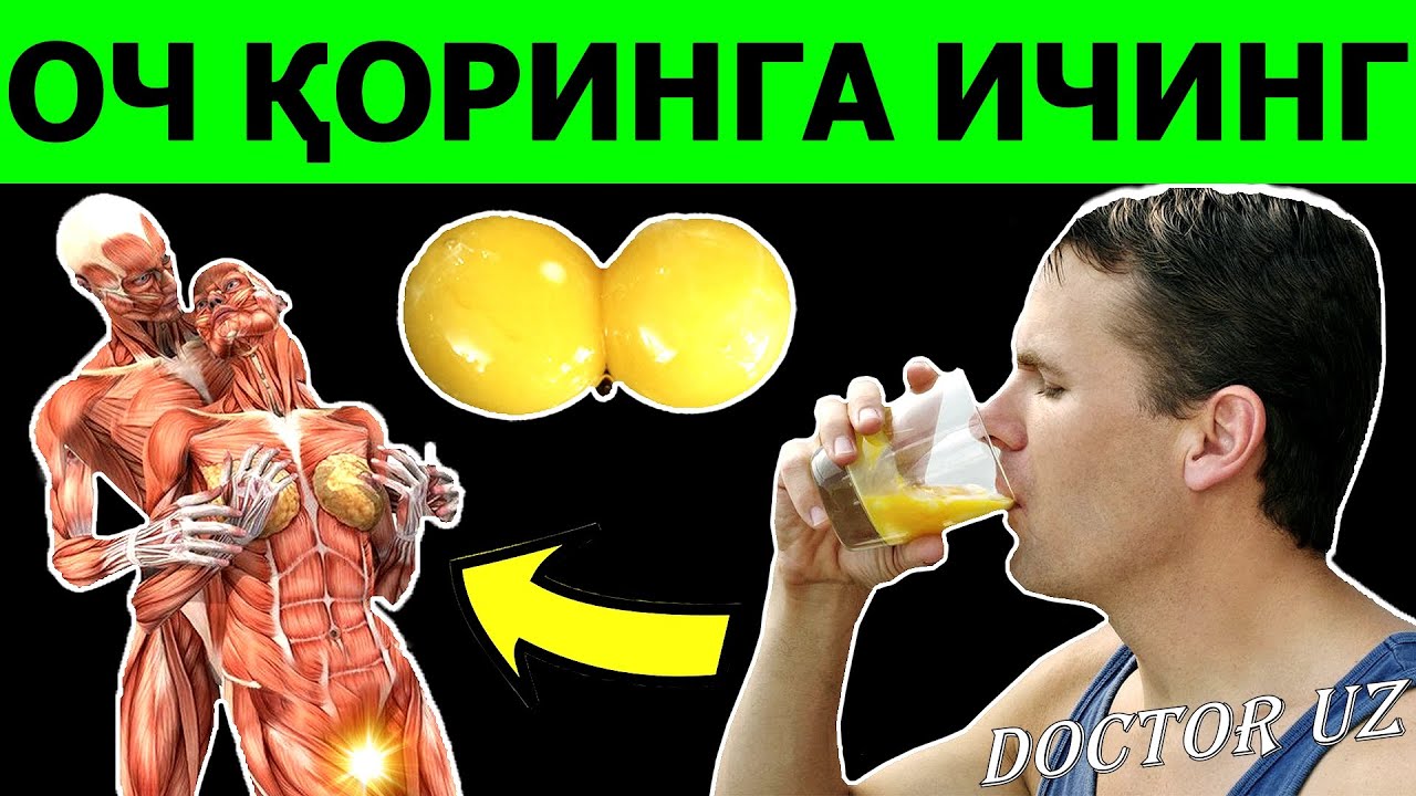 ХАР КУН ОЧ ҚОРИНГА ТУХУМ ЮТСА НИМА БЎЛИШИНИ БИЛАСИЗМИ ?