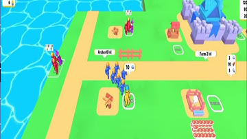 MAX LEVEL Ragdoll Merge: Command & Fight Game