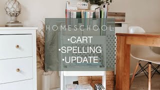 HOMESCHOOL || CART || SPELLING || *UPDATE!!