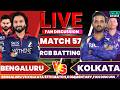 Bengaluru vs Kolkata 57th T20 IPL 2026 RCB BAT | Rcb vs Kkr Live Cricket Score & Fan Discussion🎤
