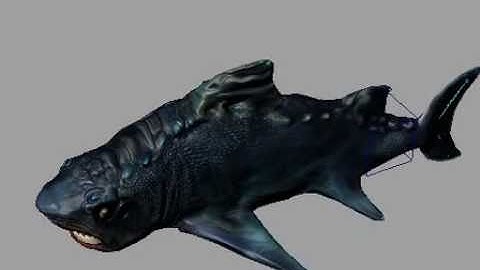 UDK Ogre Shark - UnrealPHD Game Character WIP
