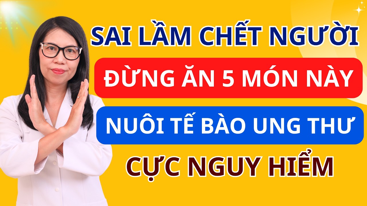 Sai Lầm Chết Người! Món Ăn 'Lành Mạnh' Này Lại Nuôi Tế Bào Ung Thư Tái Phát Nhanh Gấp 20 Lần.