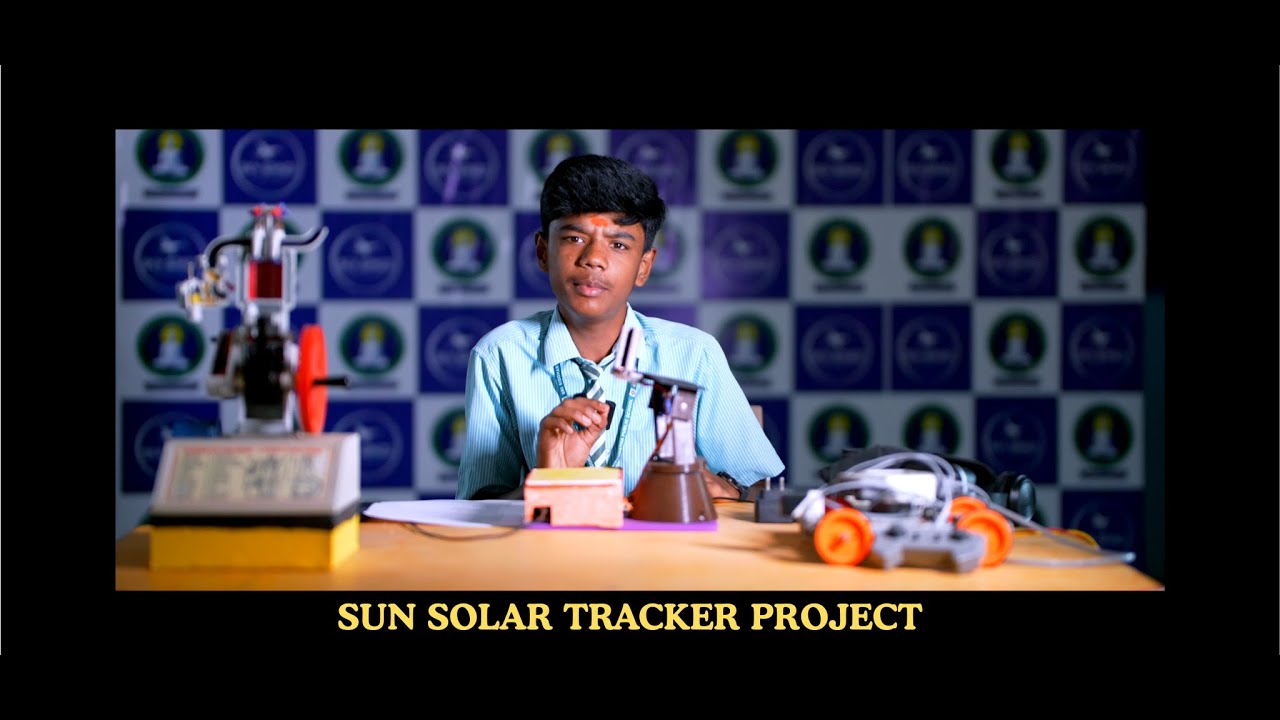 “360° Solar Tracking Project by Students | Atal Tinkering Lab Innovation | Siddhartha School Vspt