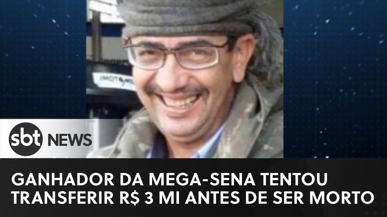 Ganhador da Mega-Sena tentou transferir R$ 3 mi antes de ser assassinado | Repórter SBT (19/09/22)