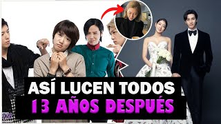 El antes y después de los protagonistas de Eres mi estrella / You're Beautiful