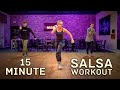 Easy to follow 15 minute salsa dance workout