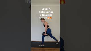 Lunges can be so challenging!