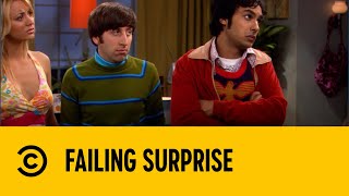 Failing Surprise | The Big Bang Theory | Comedy Central Africa