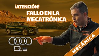 AUDI Q5 - GEARBOX PROBLEMS - 0B5 transmission with a burnt-out clutch.