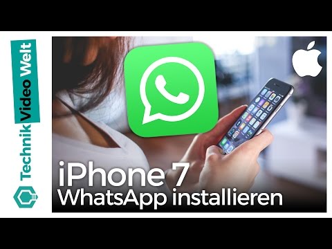 Whatsapp messenger install to iPhone 6, 6s, 5, 5s. 
