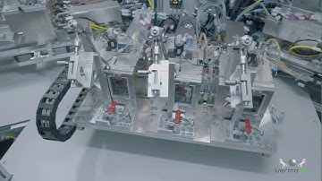 Rotary indexing table for induction brazing