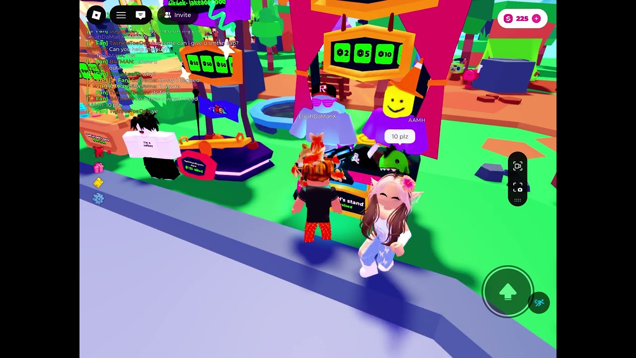 Giving away lots of Robux in pls donate Roblox