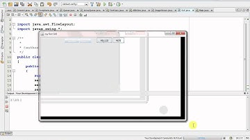 Tut 006   GUI in Java FlowLayout