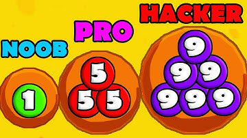 NOOB vs PRO vs HACKER in Digs and Balls