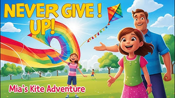 Mia and the Kite: A Magical Tale of Persistence and Patience | EnchantoKiddoos Tales TV