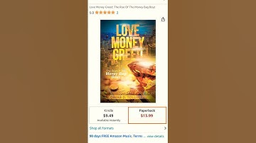 Amazing Amazon Book Love Money Greed