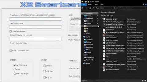 HOW TO USE X2 EMV SOFTWARE TUTORIAL HOW TO WRITE TRACK2 ON CHIP