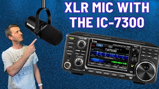 How I connect my Icom IC7300 to an XLR Microphone