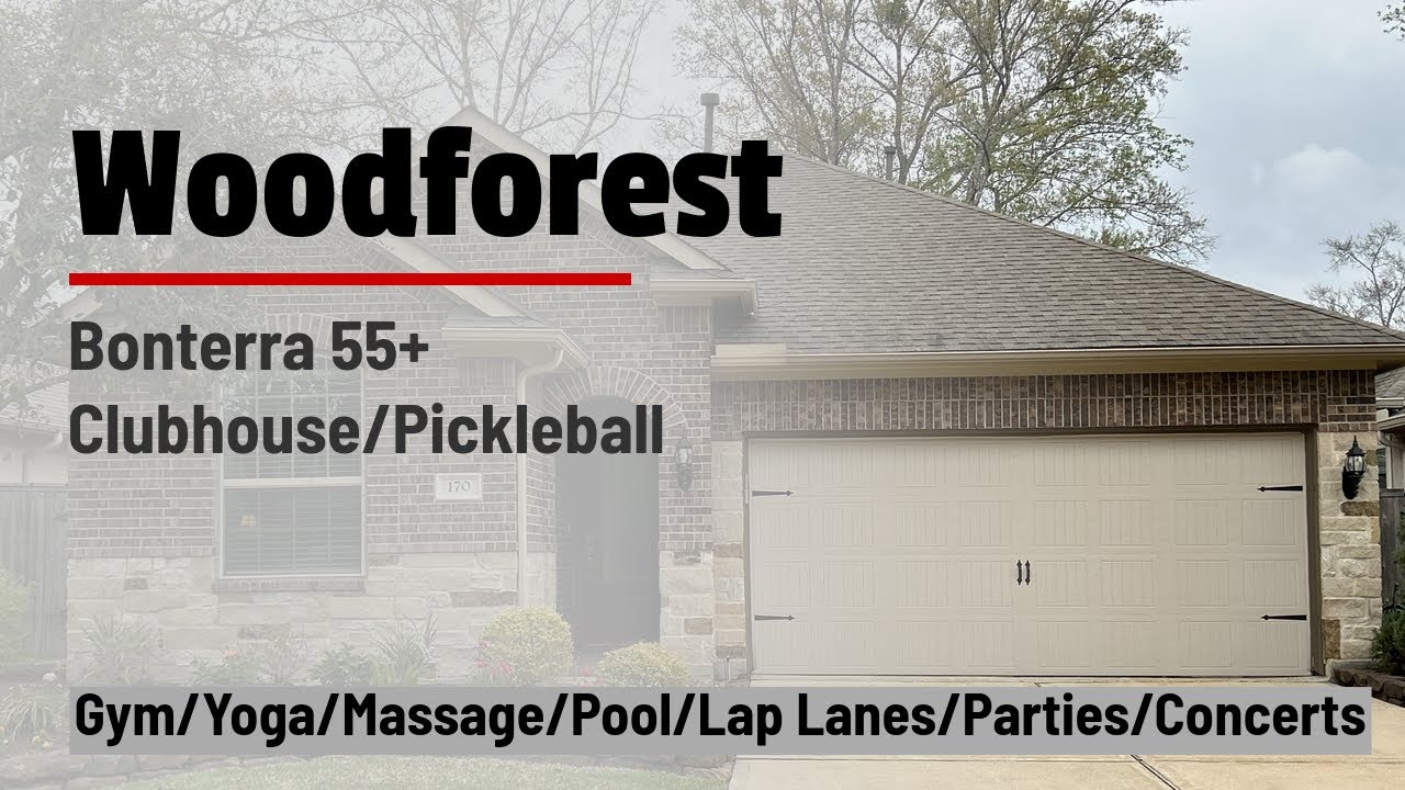Houston Area Real Estate/Woodforest/Bonterra 55+/Amenities