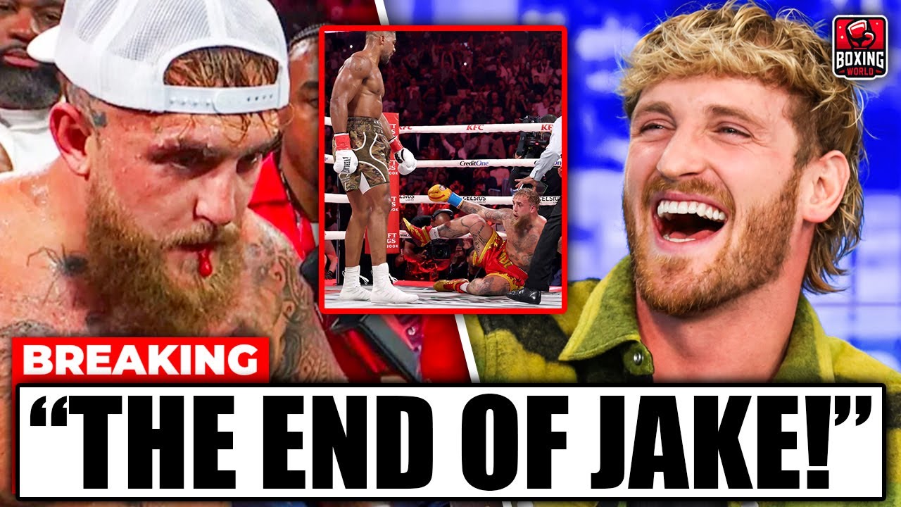 Jake Paul In COMPLETE MELTDOWN After Logan Paul DESTROYED Him For Anthony Joshua KNOCKOUT!