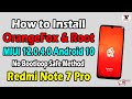 Official Way to Install OrangeFox Recovery & Root MIUI 12.0.4.0 Redmi Note 7 Pro | No More Bootloop