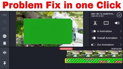 How to fix Green Screen Video Layer Problem in Kinemaster | Kinemaster Video Layer Problem Fix 2021