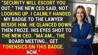 They Fired Me, But My Badge Exposed the CEO ♟️  Corporate Checkmate