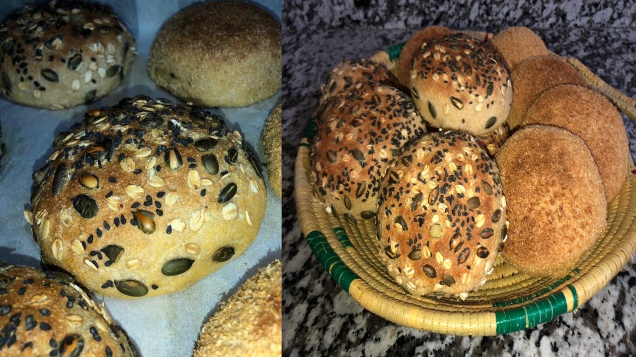 خبيزات القمح الكامل بالزرارع صحين أحسن ما تقدمي لعائلتك