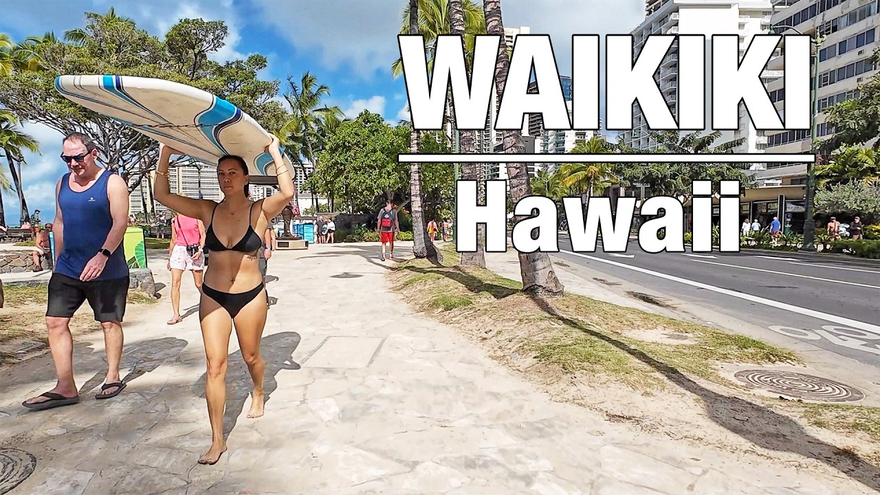 Welcome to Waikiki TODAY! 🏖 February 01, 2026 Walking Tour.