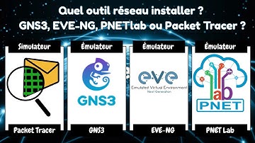 Packet Tracer, GNS3, EVE-NG, PNETLab – Quel Simulateur Réseau Choisir ?
