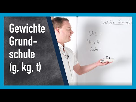 Weights in elementary school (grams, kilograms, and tonnes) | www.gut-erklärt.de