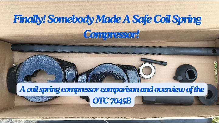 Review Of An OTC 7045B Coil Spring Compressor