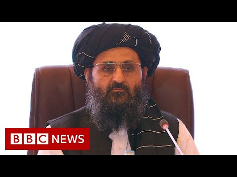 Taliban leader bust-up over credit for Afghanistan victory - BBC News
