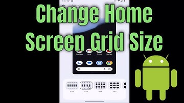 How To Change Home Screen Grid Size On Android (Samsung) Phone