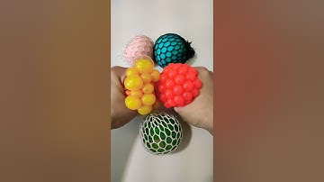 mesh balls squishy #fidget #squishy #antistresstoy #satisfying #trending #ytshorts